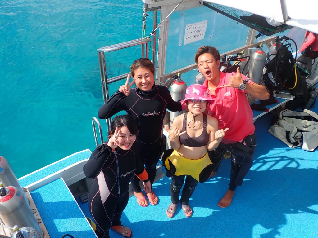 今日も晴れて暖かい☀️SUZUKAログ | シーサー阿嘉島「うみ日記」